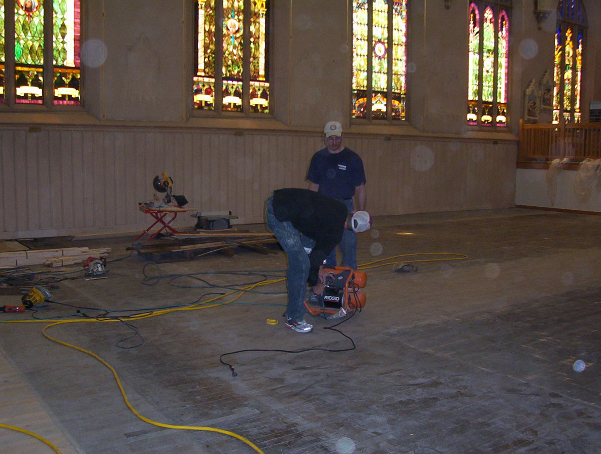 Restoring the floor