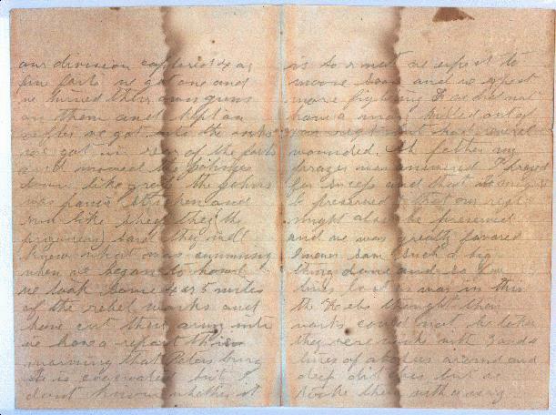 Original Letter written on Rebel Paper