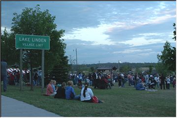 Waiting for fireworks