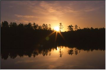 Escanaba River Sunrise