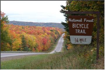 Colorful trail