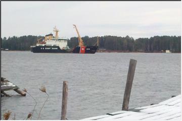 Alder tending buoys