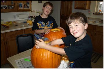 Pumpkin carving time