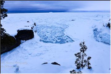 Icy cove