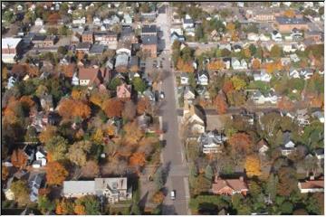 Flying over Laurium