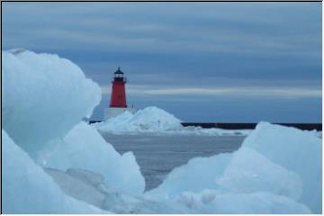 Icy April Light