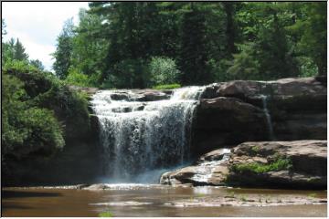 Ontonagon Cty Falls