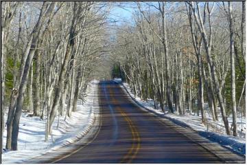 Heading to Copper Harbor