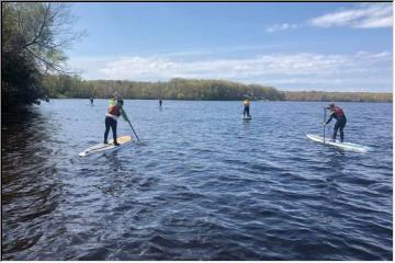 Learning Paddle Boarding