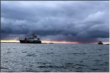 USCGC Alder in town