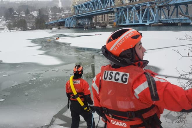 Photo from the U.S. Coast Guard Station Portage 