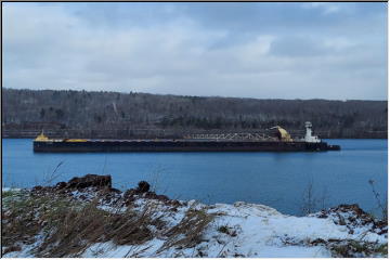 Portage boat traffic