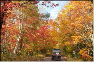 Fall trail riding