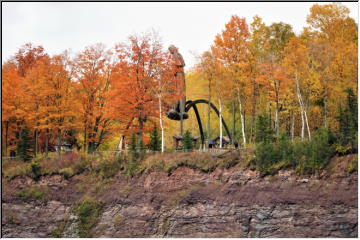 Red Rocks and Bishop Baraga