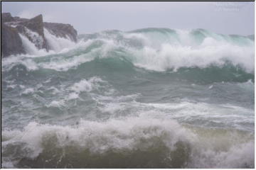 Wild water at the Blackrocks