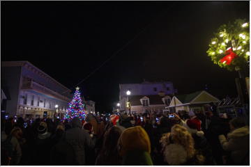 Tree Lighting on the Island