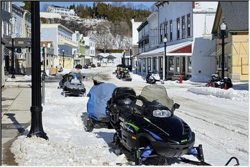 Winter on Mackinac Island