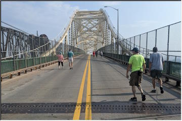 Bridge Walk at the Soo