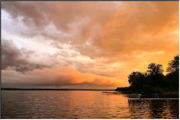 Lac La Belle Sunset