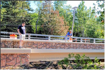 Silver River Falls bridge