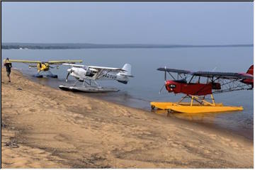 Big Traverse landing strip