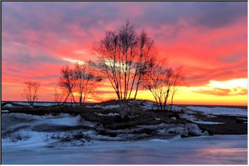 Eagle River Sunset