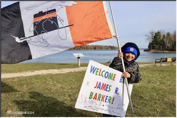 James R. Barker at the Soo