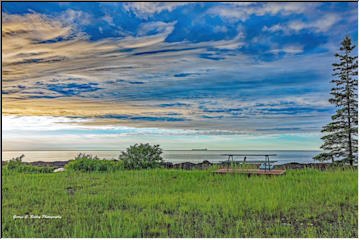 Summer cloud patterns