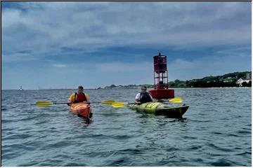 Kayaking at Mackinac Island