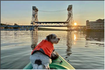 Kayaking with Fritz