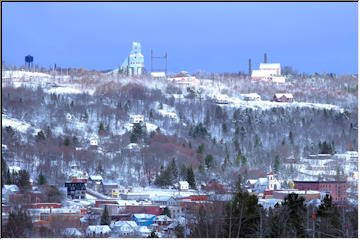 View of Quincy Hill in white