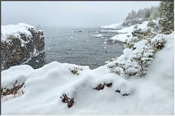 Snowy Presque Isle Park