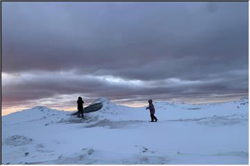 Winter Beach Walk