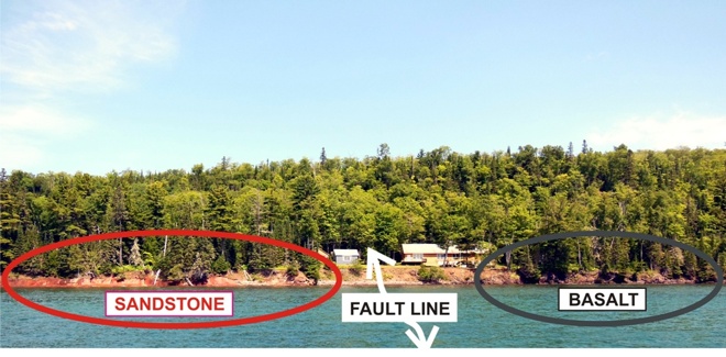 Keweenaw Fault Line