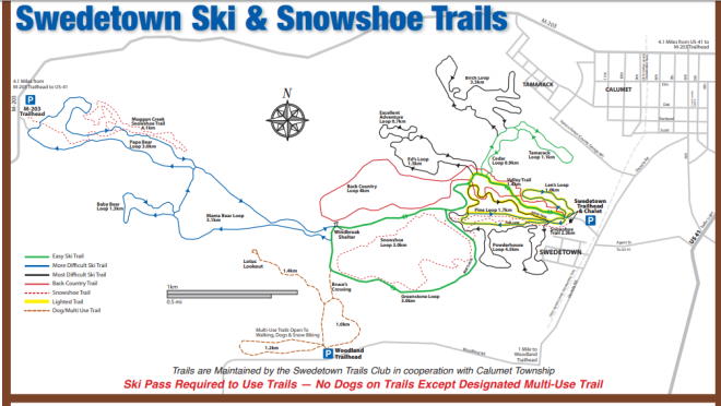 Woodland Trailhead location