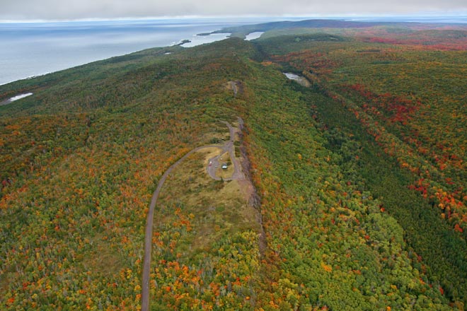 Top of Brockway Mountain