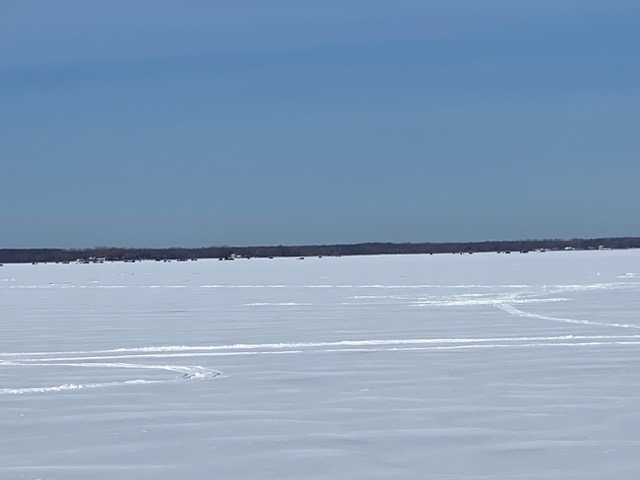 Truck on ice