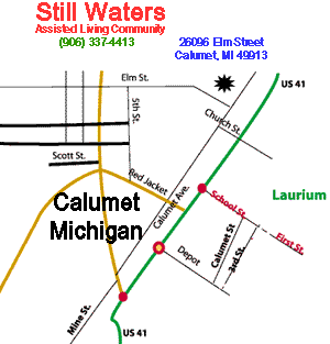 Map of Calumet